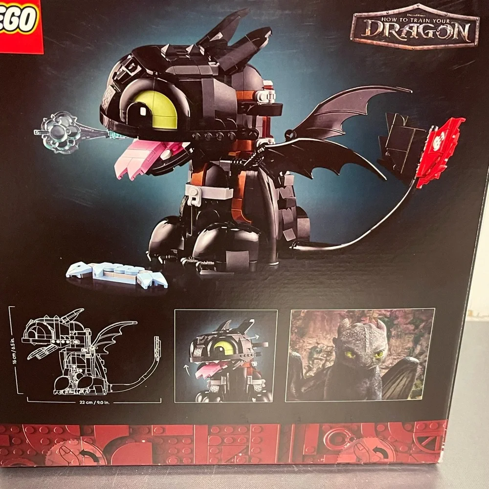 LEGO How to Train Toothless Dragon 10375 784Pcs 18+ NIB Sealed